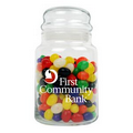 26 Oz. Glass Candy Jar with Bubble Top Lid